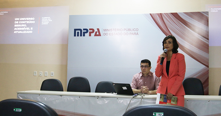 Servidores do MP do Pará participam de treinamento da nova Plataforma Fórum de Conhecimento Jurídico