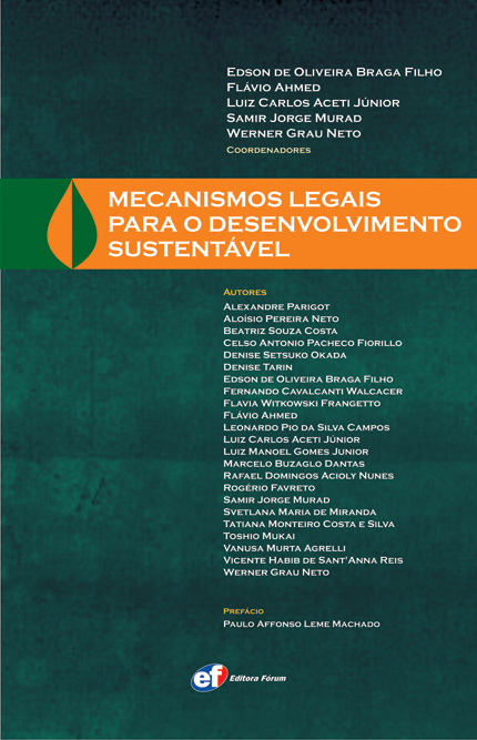 MECANISMOS LEGAIS PARA O DESENVOLVIMENTO SUSTENTÁVEL